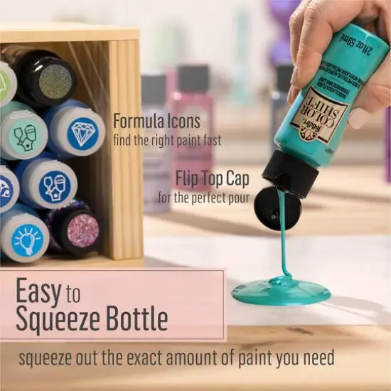 FolkArt&reg; Color Shift&trade; Gloss Metallic Acrylic Paint 36373 Purple Flash {10}