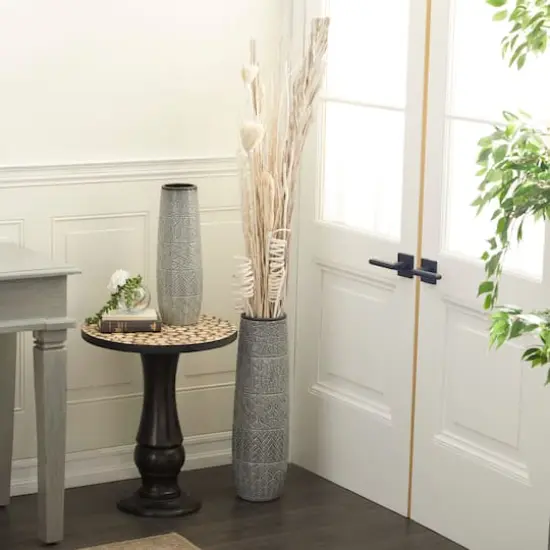 Set of 2" Brown Wood Natural Foliage, 7" x 56" {9}