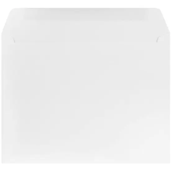 JAM Paper 10" x 13" Bright White Wove Strathmore Booklet Envelopes, 25ct. {3}