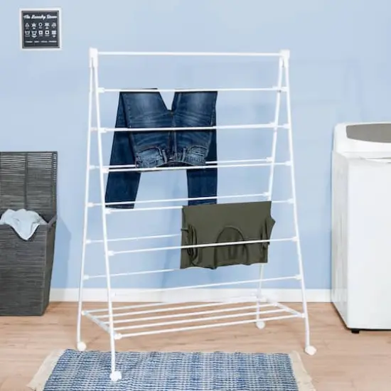 Honey Can Do White A-Frame Clothes Drying Rack {3}