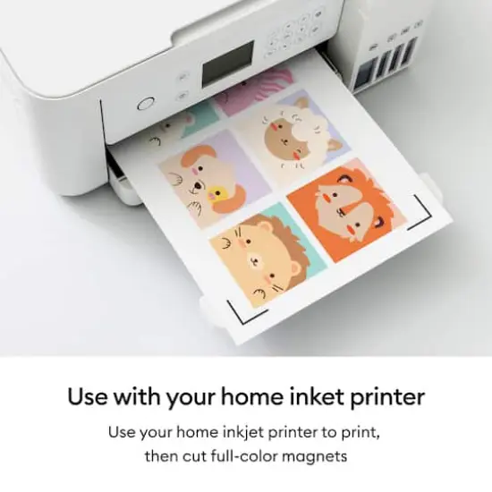 Cricut® 8.5" x 11" White Printable Magnet Sheets, 3ct. {8}