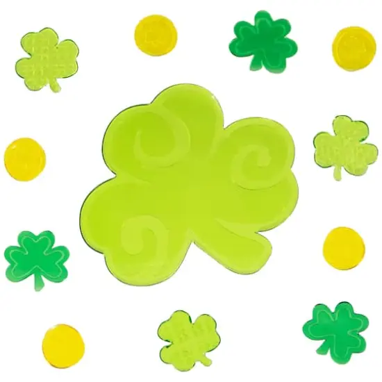 St. Patrick's Day Gel Window Clings Set {6}