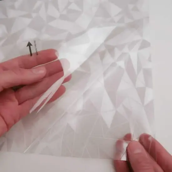 RoomMates Etched Glass Window Film {4}