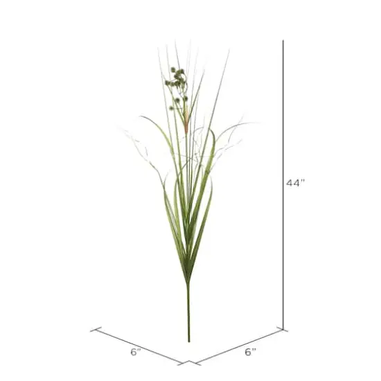 4 Pack: Green Grass With Pomp Balls Spray {3}