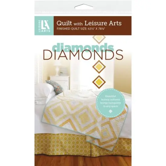 Leisure Arts&reg; Diamonds Quilt Pattern {2}