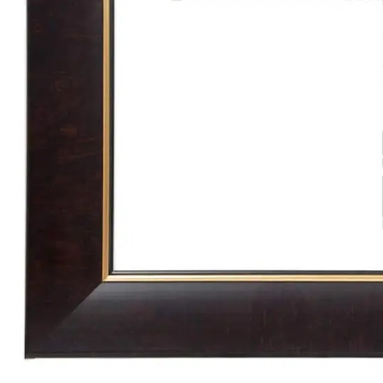 8.5" x 11" Brown & Gold Document Frame with Mat by Studio D&eacute;cor&reg; {4}