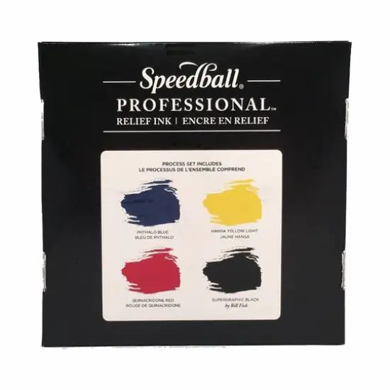 Speedball&reg; Professional&trade; 4 Color Relief Ink Set {1}