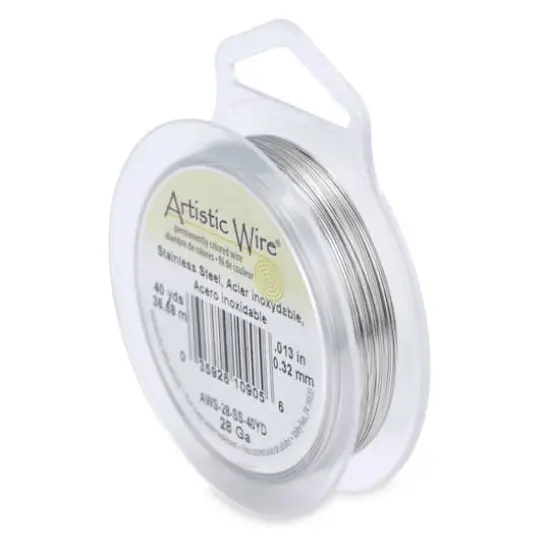 Artistic Wire&reg; 28 Gauge Tarnish Resistant Colored Copper Wire Stainless Steel {1}