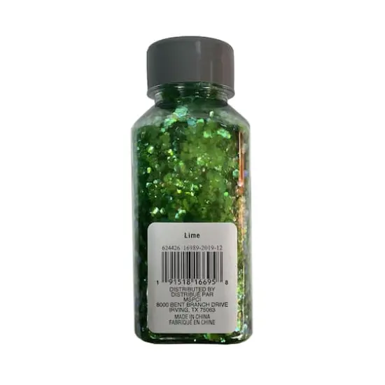 Glitzy Mix Specialty Polyester Glitter by Recollections&trade;Lime {6}