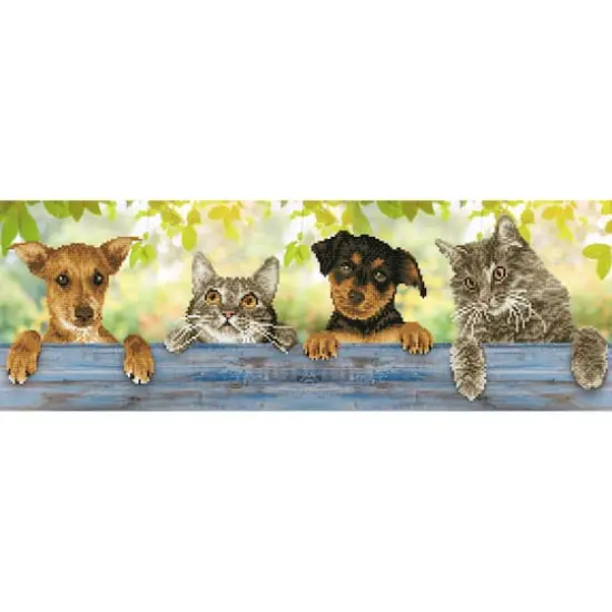Diamond Dotz&reg; Intermediate Level Hang in There Diamond Painting Kit {1}