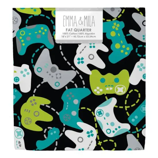 Emma & Mila&reg; Go Controller Cotton Fat Quarter, 6ct. {1}