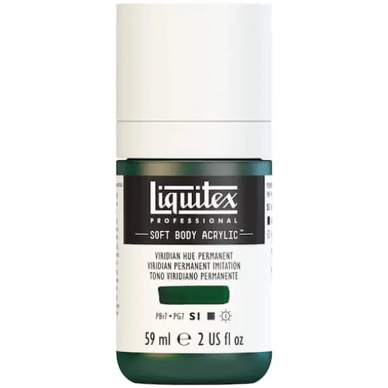 Liquitex&reg; Professional Soft Body Acrylic Bottle, 2oz. Viridian Hue Permanent {8}