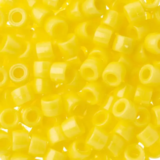 John Bead 6mm Opaque Plastic Mini Pony Beads, 1,000ct. Yellow {1}