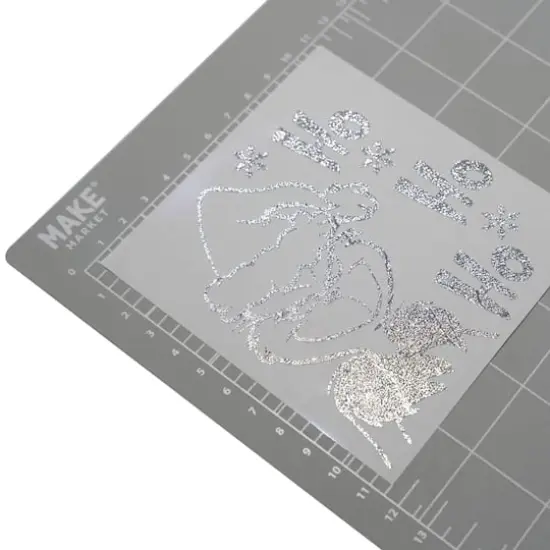 Textured Metallic Permanent Vinyl by Make Market&reg; Silver {6}