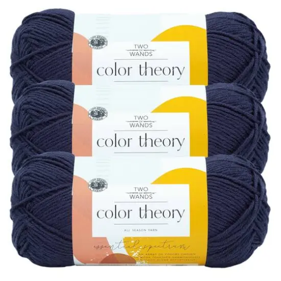 3 Pack: Lion Brand&reg; Two of Wands Color Theory Yarn Admiral {1}