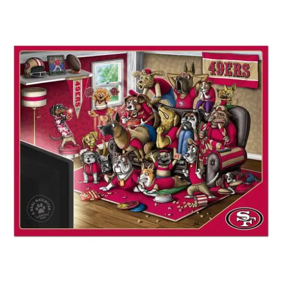 NFL Purebred Fans A Real Nailbiter 500 Piece Puzzle San Francisco 49ers {5}