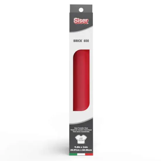 Siser&reg; Brick&reg; 600 Heat Transfer Vinyl Red {1}