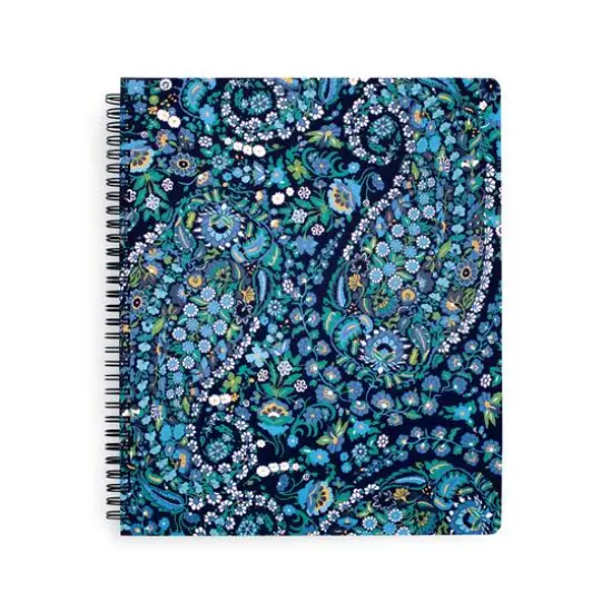 Vera Bradley&reg; Dreamer Paisley Spiral Notebook with Pocket {1}