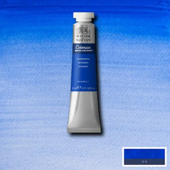 Winsor & Newton® Cotman® 0.71oz. Watercolor Paint Ultramarine {1}