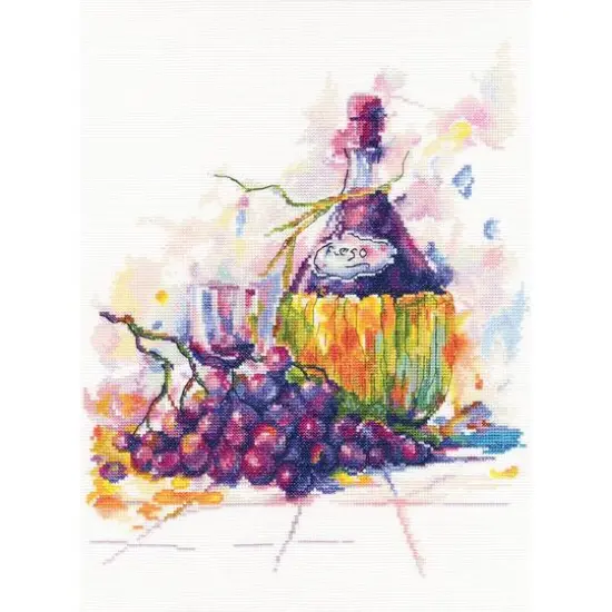RTO Grape Wine Cross Stitch Kit {4}