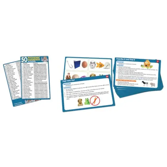 Junior Learning&reg; 50 Phonemic Awareness Activities {4}