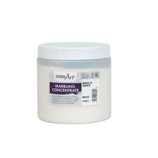 Handy Art&reg; 16oz. White Marbling Concentrate {1}
