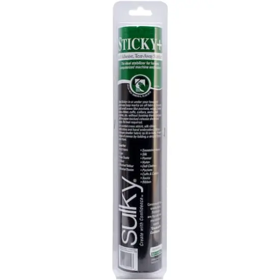 Sulky&reg; Sticky Tear-Away Stabilizer Roll, 12" x 6yd. {1}