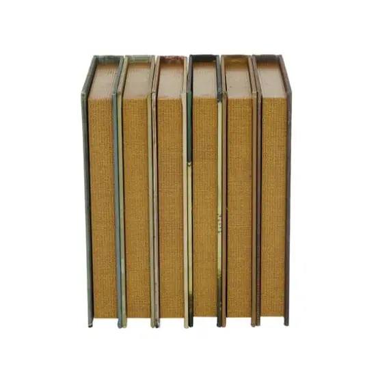 Multicolored Wooden Traditional Book Box Set {9}