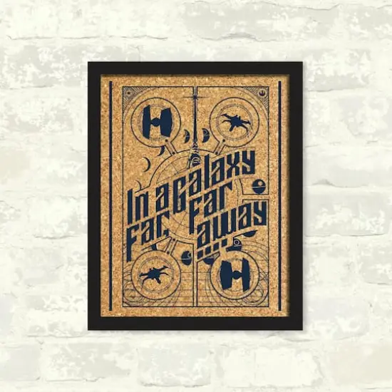 RoomMates Star Wars&trade; Galaxy Far Far Away Cork Wall Art {3}