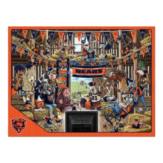 NFL Barnyard Fans 500 Piece Puzzle Chicago Bears {5}