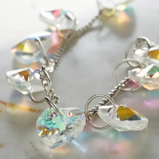 Faceted Glass Heart Beads, 10mm by Bead Landing&trade; {3}