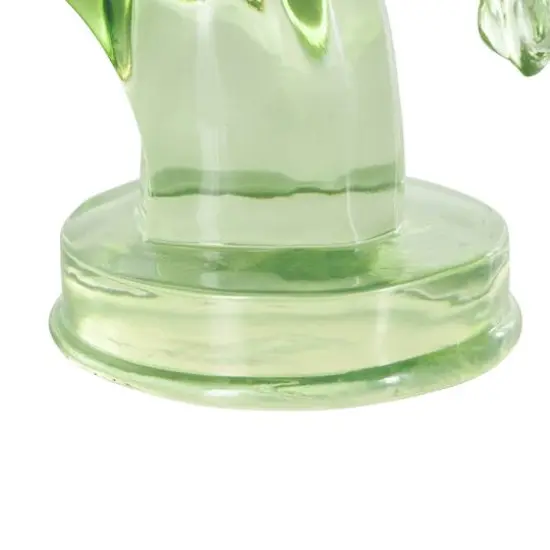 13" Horse Decorative Sculpture Green {6}