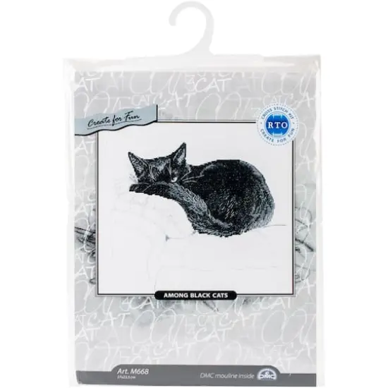 RTO Among Black Cats I Counted Cross Stitch Kit {3}