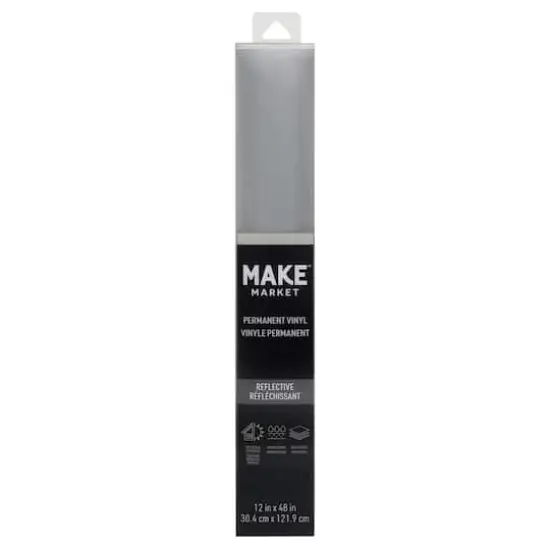 Reflective Silver Permanent Vinyl by Make Market&reg; {3}