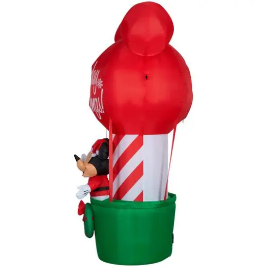 7ft. Airblown&reg; Inflatable Mickey Mouse in Hot Air Balloon {4}