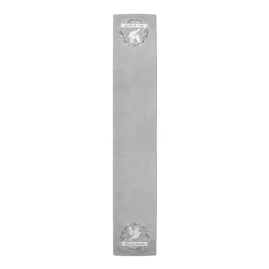 Peace on Earth Dove 16x72 Poly Twill Table Runner {4}
