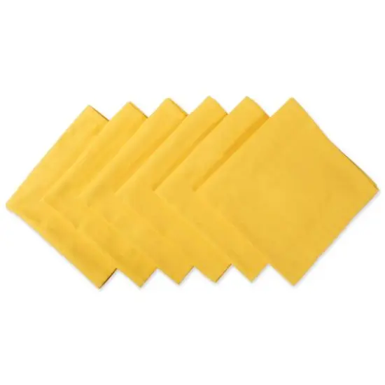DII&reg; Oversized Napkin, 6ct. Marigold {2}
