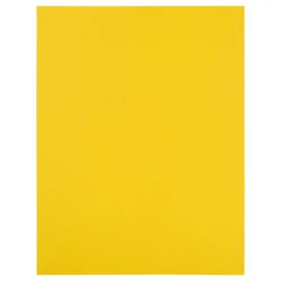 JAM Paper Shipping Labels, 8.5" x 11" Yellow {6}