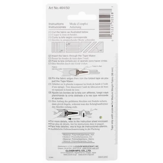 Clover 2" Bias Tape Maker {3}