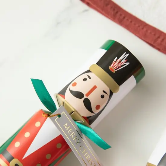 Glitzhome&reg; 10" Christmas Nutcracker Party Cracker with Gift Contents, 8ct. {5}