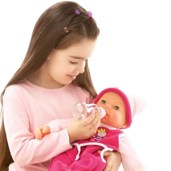 Bayer Design 18" Princess Pink Hello Baby Multi Function Doll {3}