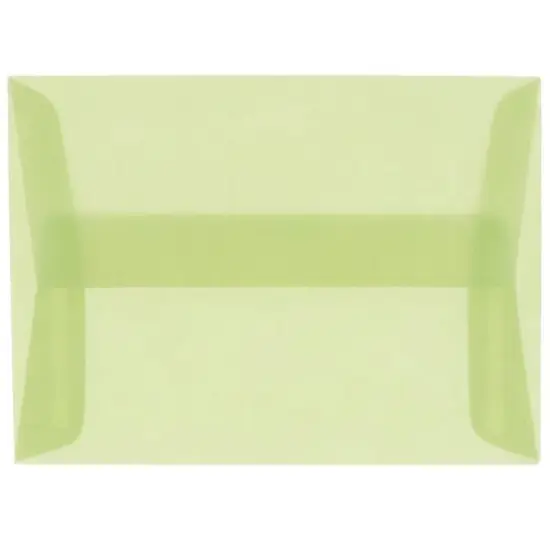 JAM Paper A2 Translucent Vellum Invitation Envelopes, 25ct. Ocean Blue {2}