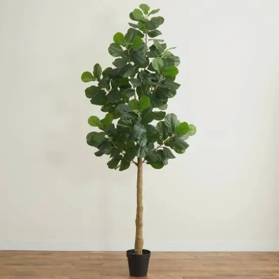 9ft. Artificial Fiddle Leaf Fig Tree {7}