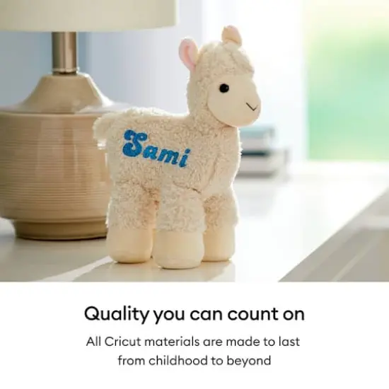 Cricut&reg; 12" x 5ft. Glitter Iron-On Red {8}