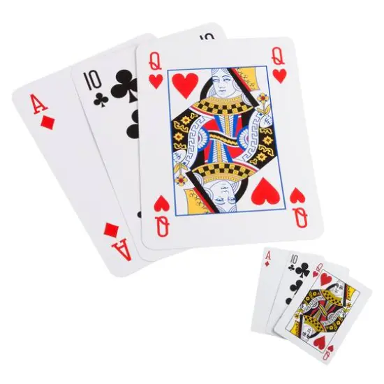 Toy Time Jumbo Playing Cards {5}