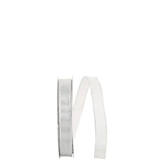 JAM Paper 5/8" x 25yd. Metallic Mesh Wired Ribbon {1}