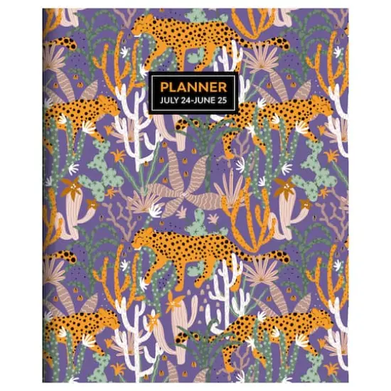 TF Publishing 2024-2025 Large Jungle Cat Monthly Planner {1}