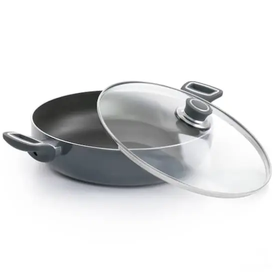 Oster Legacy 5qt. Gray Aluminum Nonstick Everyday Pan {5}
