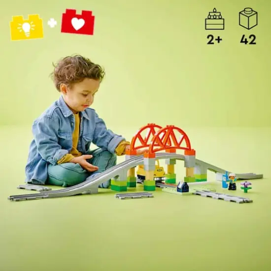 LEGO&reg; DUPLO&reg; Town Train Bridge and Tracks Expansion Set 10426 {5}