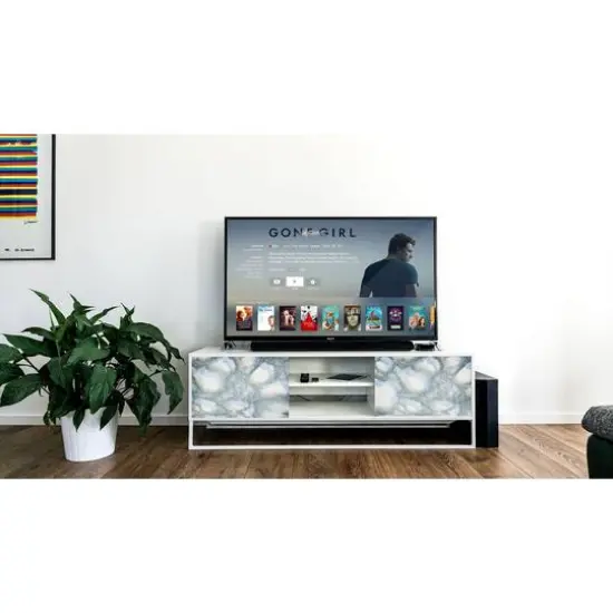 Fablon Carrara Gray Blue Adhesive Film, 2ct. {3}